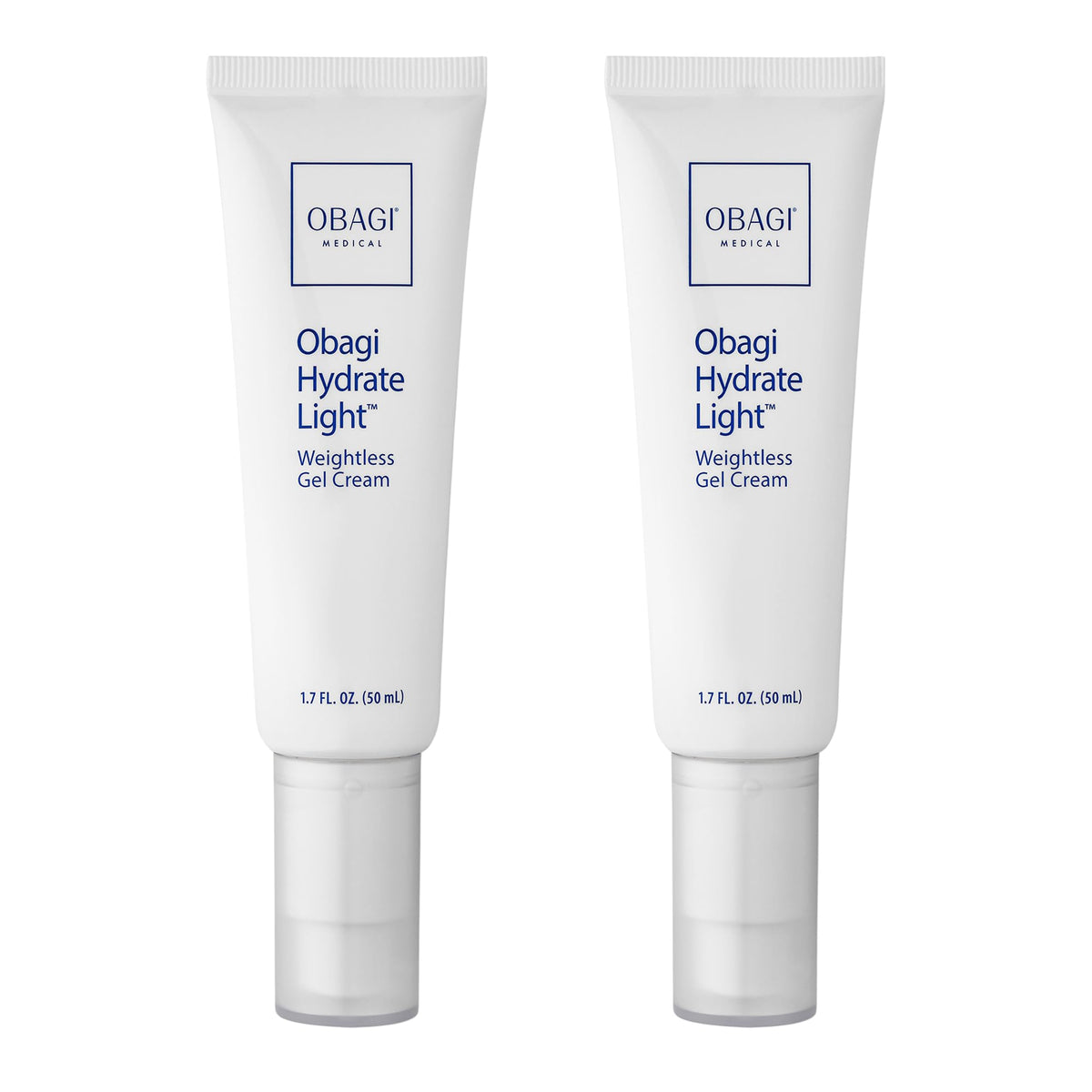 Obagi Hydrate Light Oil-Free Moisturizer – Fast-Absorbing, Lightweight Gel for Acne-Prone Skin – Non-Comedogenic, Hypoallergenic with Soothing Niacinamide, Glycerin & Ceramides for 24-Hour Hydration